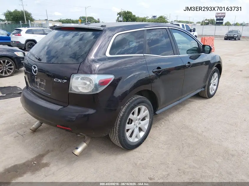 2007 Mazda Cx-7 Sport VIN: JM3ER293X70163731 Lot: 45359216