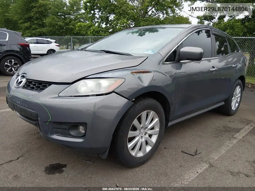 2007 Mazda Cx-7 Grand Touring VIN: JM3ER29L870144806 Lot: 45437075