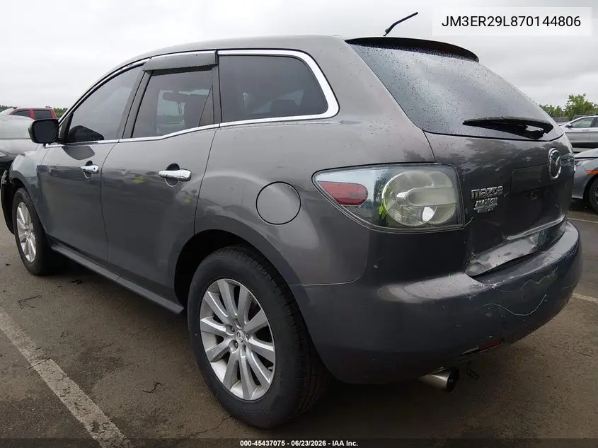 2007 Mazda Cx-7 Grand Touring VIN: JM3ER29L870144806 Lot: 45437075