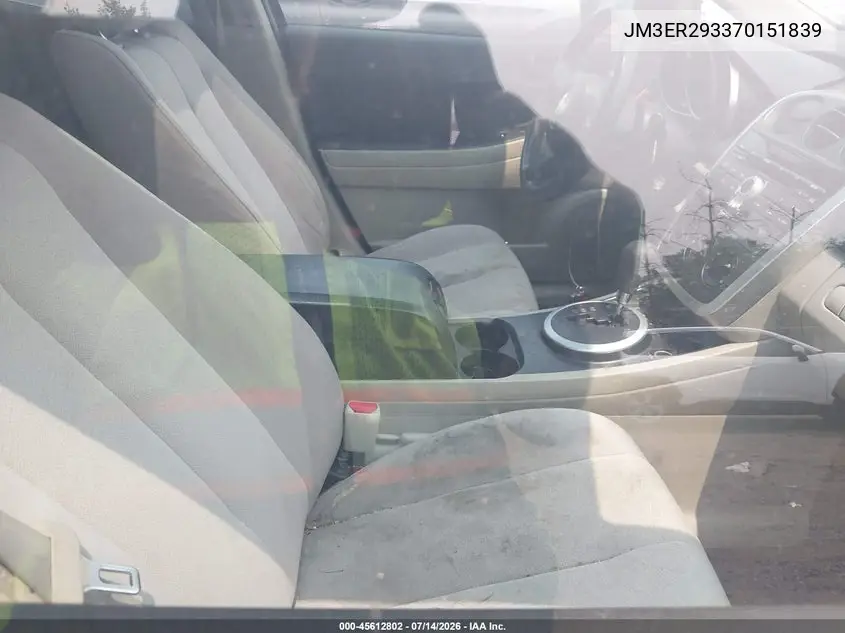 2007 Mazda Cx-7 Sport VIN: JM3ER293370151839 Lot: 45612802
