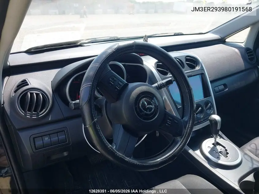 2008 Mazda Cx-7 VIN: JM3ER293980191568 Lot: 12628351
