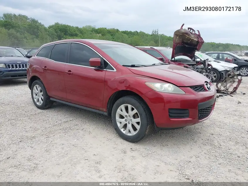 2008 Mazda Cx-7 Touring VIN: JM3ER293080172178 Lot: 45047676