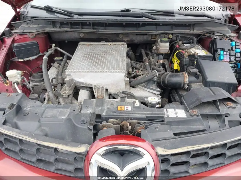 2008 Mazda Cx-7 Touring VIN: JM3ER293080172178 Lot: 45047676