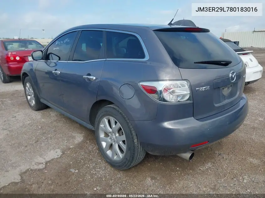 2008 Mazda Cx-7 Grand Touring VIN: JM3ER29L780183016 Lot: 45195586