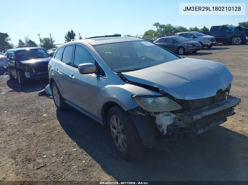 2008 Mazda Cx-7 Grand Touring VIN: JM3ER29L180210128 Lot: 45251228