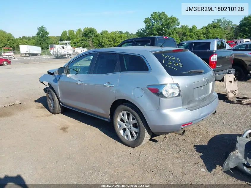 2008 Mazda Cx-7 Grand Touring VIN: JM3ER29L180210128 Lot: 45251228