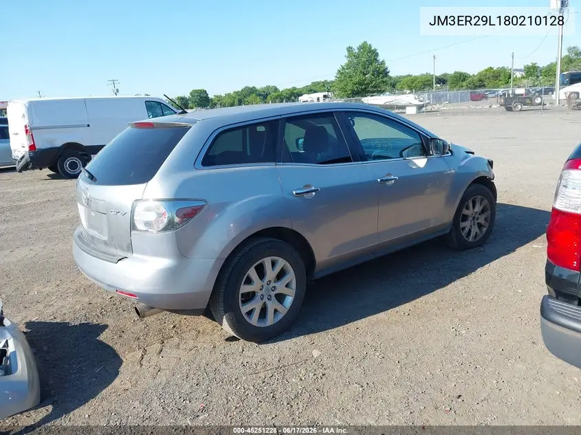 2008 Mazda Cx-7 Grand Touring VIN: JM3ER29L180210128 Lot: 45251228