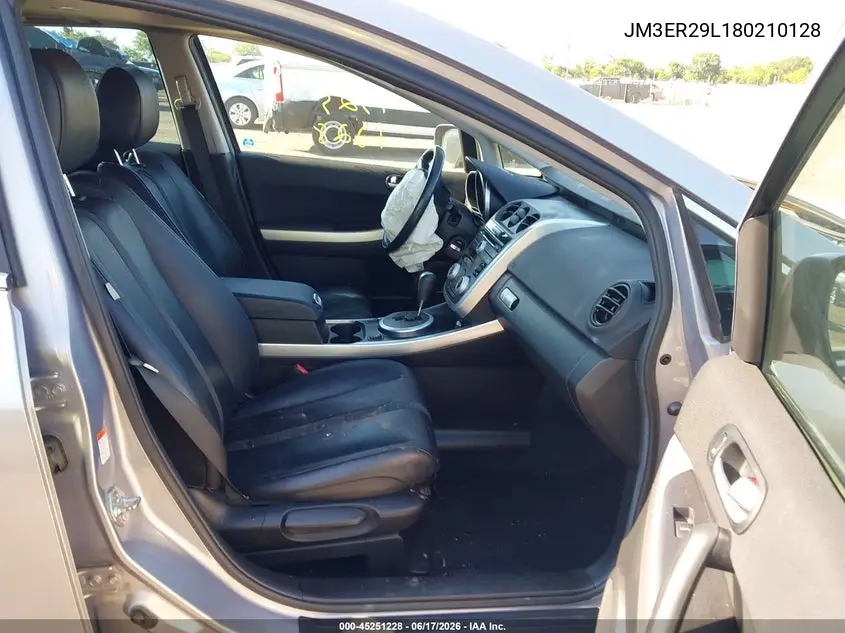 2008 Mazda Cx-7 Grand Touring VIN: JM3ER29L180210128 Lot: 45251228