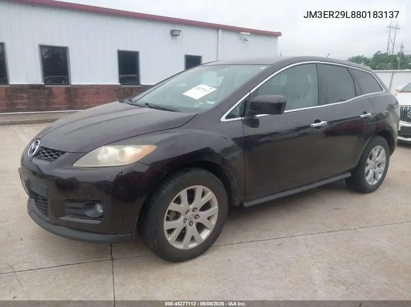 2008 Mazda Cx-7 Grand Touring VIN: JM3ER29L880183137 Lot: 45277112