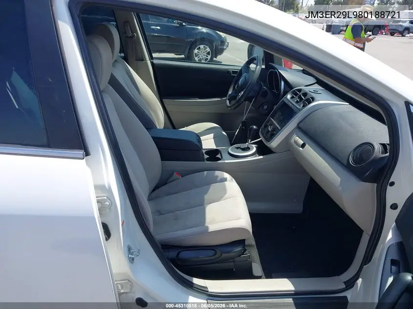 2008 Mazda Cx-7 Sport VIN: JM3ER29L980188721 Lot: 45310518