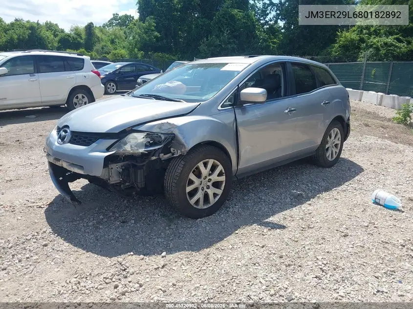 2008 Mazda Cx-7 Grand Touring VIN: JM3ER29L680182892 Lot: 45320902