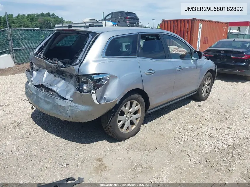 2008 Mazda Cx-7 Grand Touring VIN: JM3ER29L680182892 Lot: 45320902