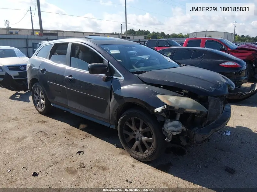 2008 Mazda Cx-7 Touring VIN: JM3ER29L180185831 Lot: 45542733