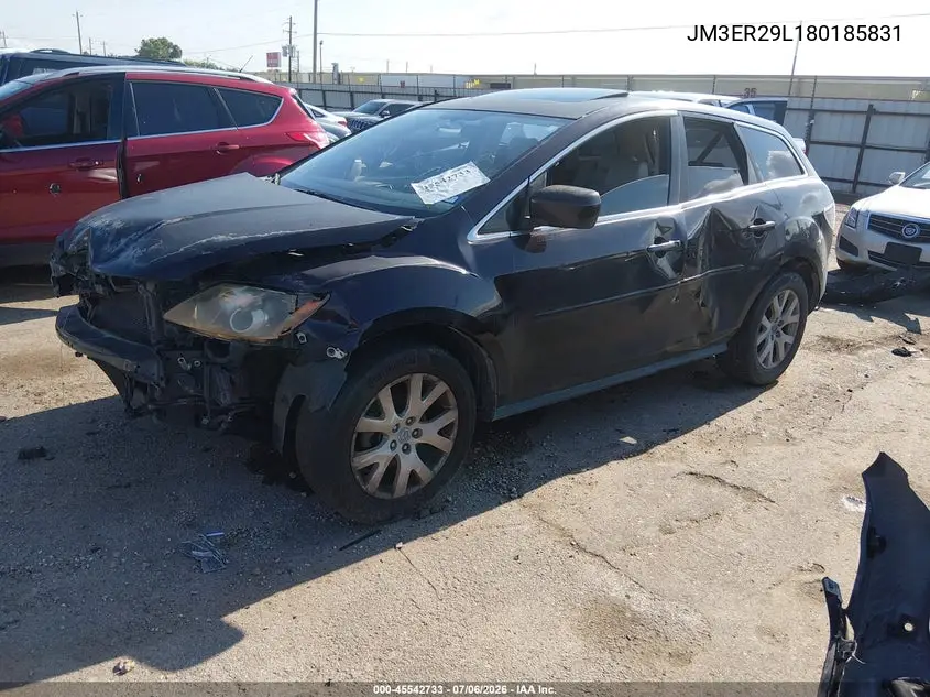 2008 Mazda Cx-7 Touring VIN: JM3ER29L180185831 Lot: 45542733