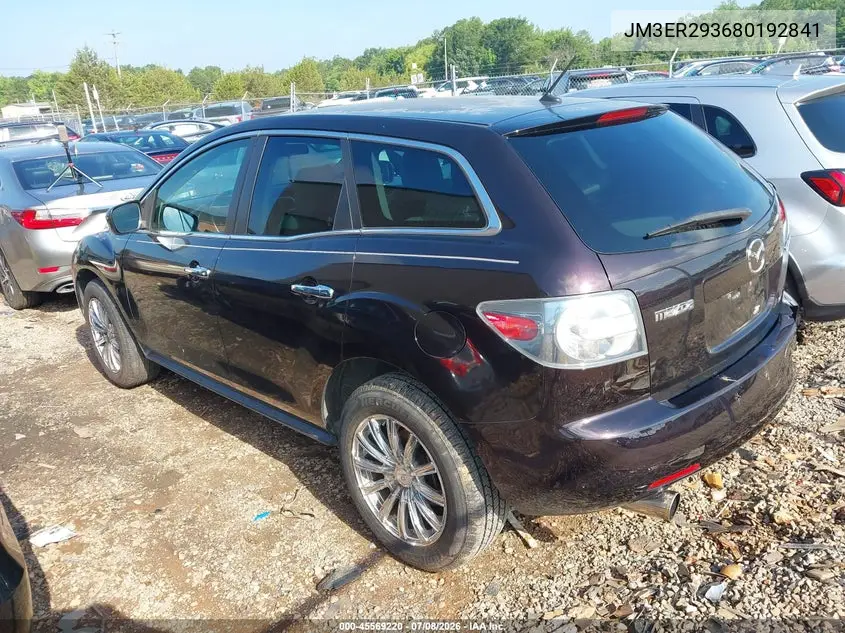 2008 Mazda Cx-7 Grand Touring VIN: JM3ER293680192841 Lot: 45569220