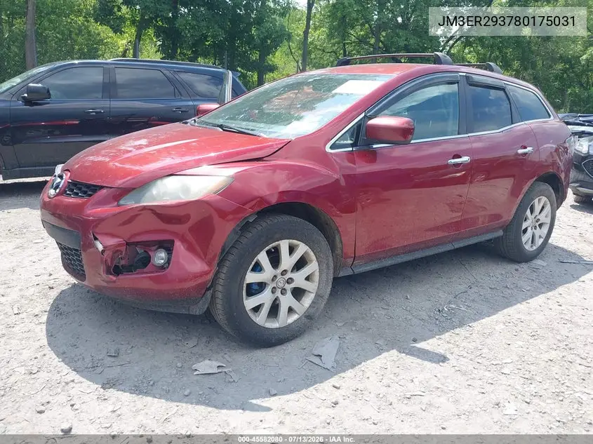 2008 Mazda Cx-7 Grand Touring VIN: JM3ER293780175031 Lot: 45582080