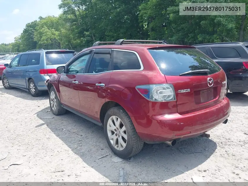 2008 Mazda Cx-7 Grand Touring VIN: JM3ER293780175031 Lot: 45582080