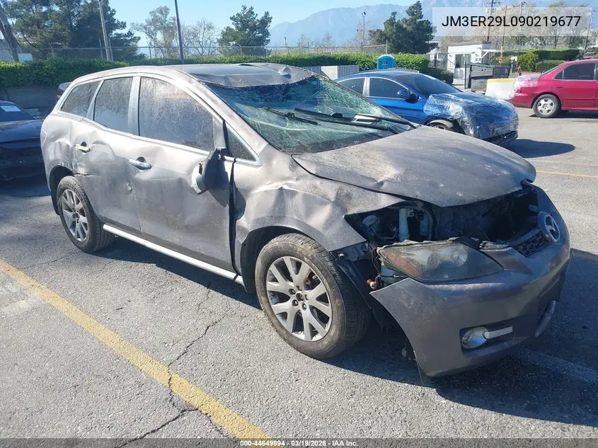 2009 Mazda Cx-7 Grand Touring VIN: JM3ER29L090219677 Lot: 44649894