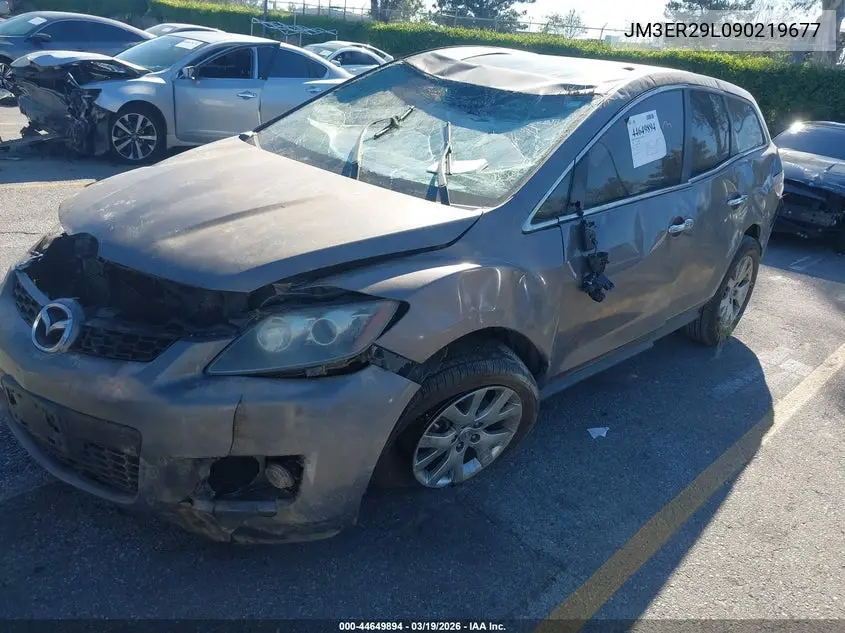 2009 Mazda Cx-7 Grand Touring VIN: JM3ER29L090219677 Lot: 44649894