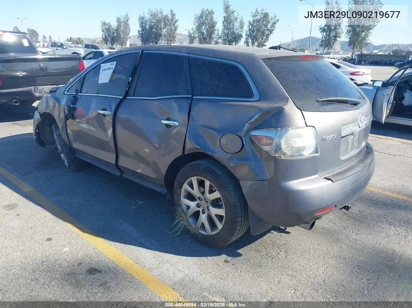 2009 Mazda Cx-7 Grand Touring VIN: JM3ER29L090219677 Lot: 44649894