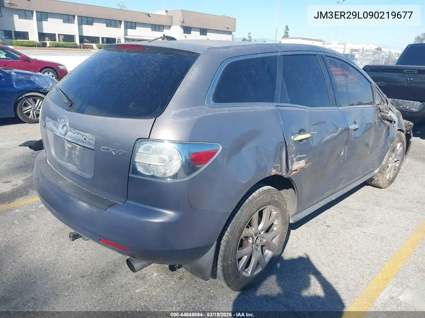 2009 Mazda Cx-7 Grand Touring VIN: JM3ER29L090219677 Lot: 44649894