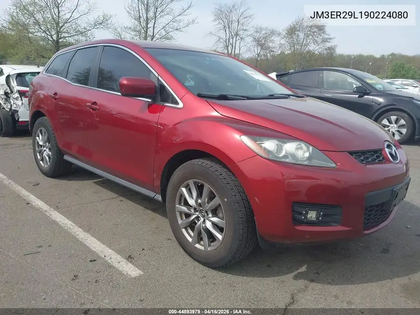 2009 Mazda Cx-7 Sport VIN: JM3ER29L190224080 Lot: 44893979