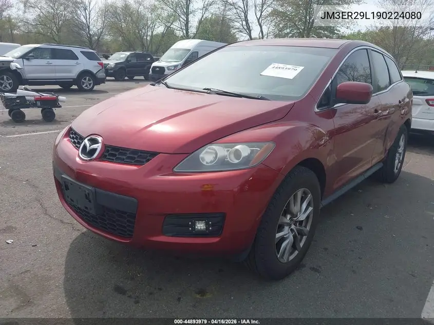 2009 Mazda Cx-7 Sport VIN: JM3ER29L190224080 Lot: 44893979