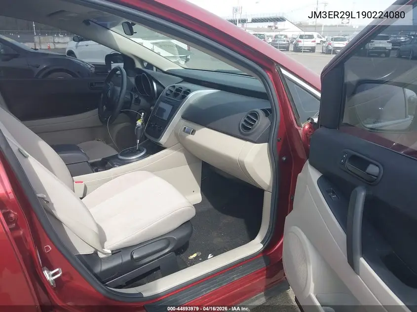 2009 Mazda Cx-7 Sport VIN: JM3ER29L190224080 Lot: 44893979
