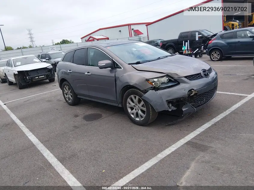 2009 Mazda Cx-7 Grand Touring VIN: JM3ER293690219702 Lot: 45155280