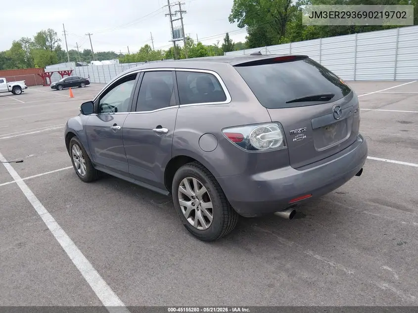2009 Mazda Cx-7 Grand Touring VIN: JM3ER293690219702 Lot: 45155280