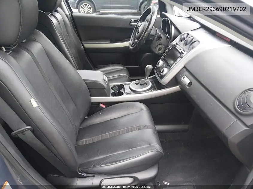 2009 Mazda Cx-7 Grand Touring VIN: JM3ER293690219702 Lot: 45155280