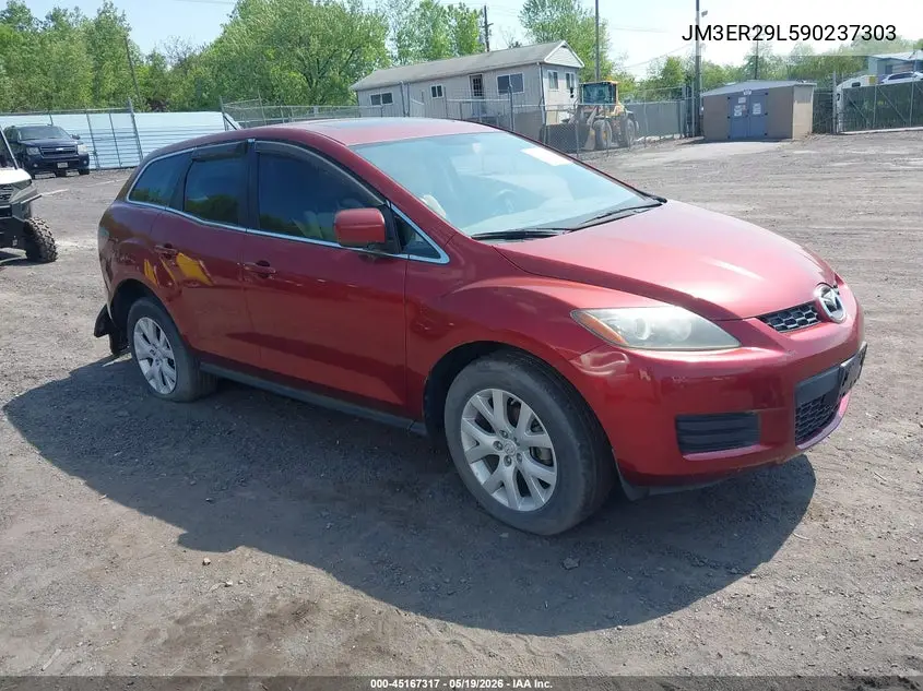 2009 Mazda Cx-7 Sport VIN: JM3ER29L590237303 Lot: 45167317