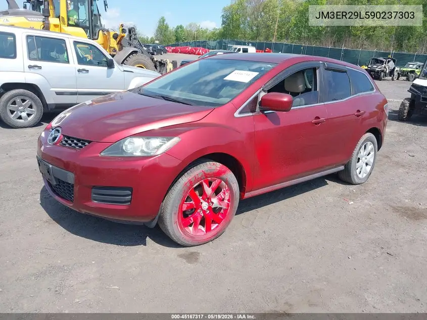 2009 Mazda Cx-7 Sport VIN: JM3ER29L590237303 Lot: 45167317