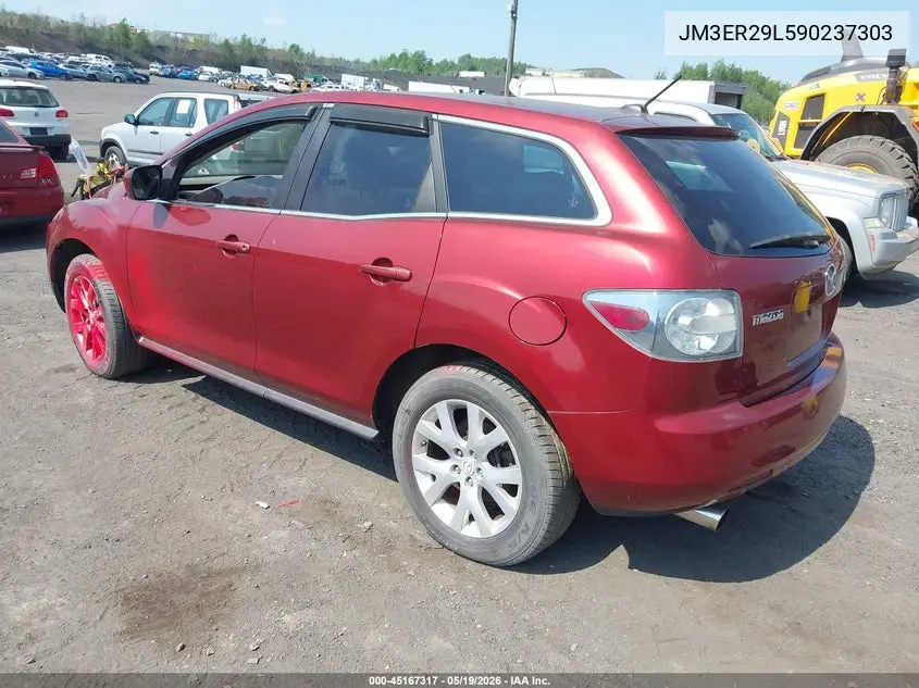 2009 Mazda Cx-7 Sport VIN: JM3ER29L590237303 Lot: 45167317
