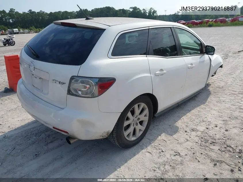 2009 Mazda Cx-7 Sport VIN: JM3ER293790216887 Lot: 45312980