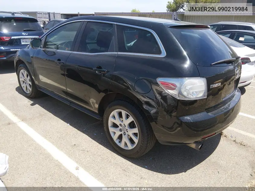 2009 Mazda Cx-7 Sport VIN: JM3ER29L990219984 Lot: 45542086