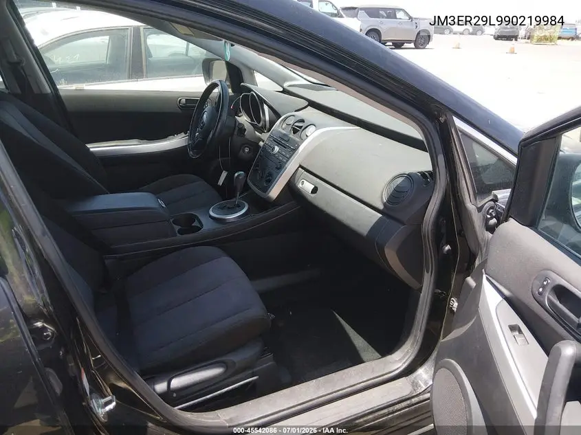 2009 Mazda Cx-7 Sport VIN: JM3ER29L990219984 Lot: 45542086