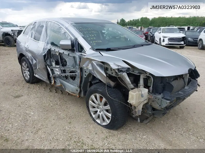 2010 Mazda Cx-7 VIN: JM3ER2W57A0323903 Lot: 12626451