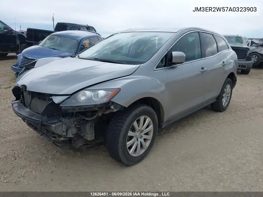2010 Mazda Cx-7 VIN: JM3ER2W57A0323903 Lot: 12626451