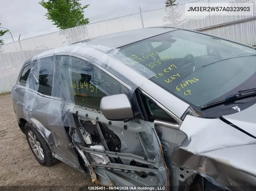 2010 Mazda Cx-7 VIN: JM3ER2W57A0323903 Lot: 12626451
