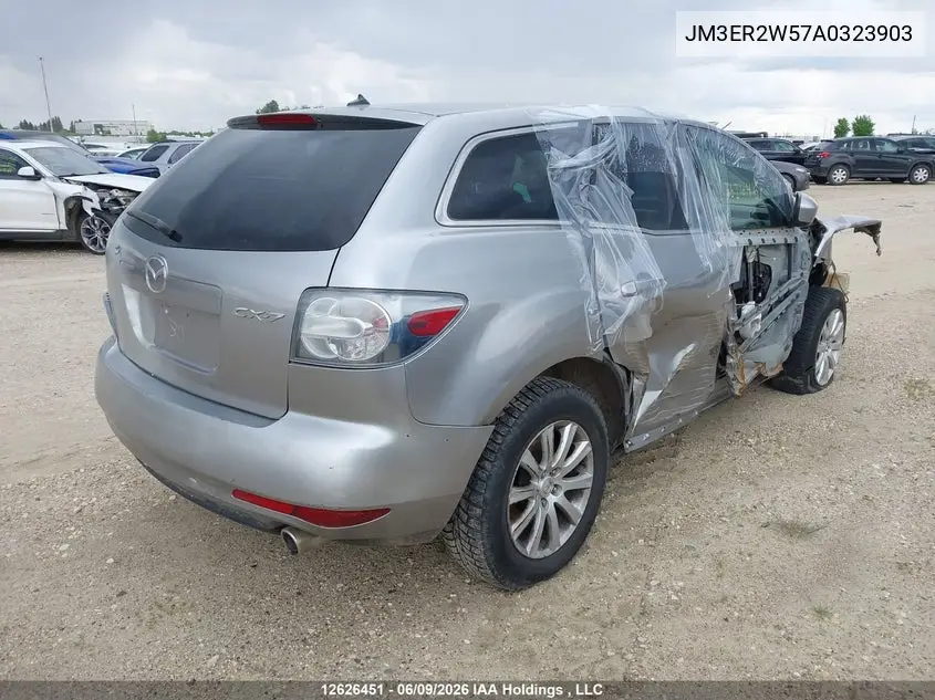 2010 Mazda Cx-7 VIN: JM3ER2W57A0323903 Lot: 12626451