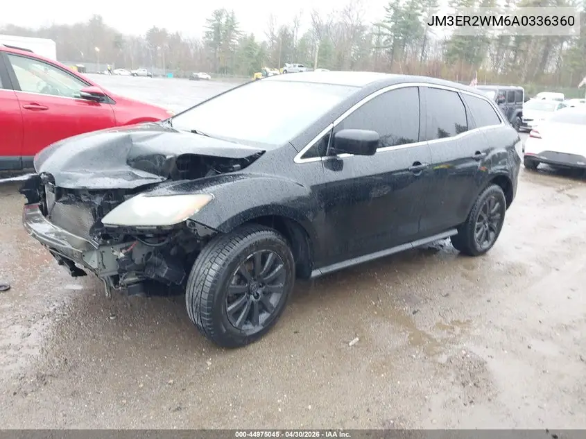 2010 Mazda Cx-7 I Sv VIN: JM3ER2WM6A0336360 Lot: 44975045