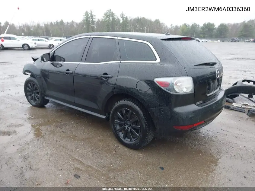 2010 Mazda Cx-7 I Sv VIN: JM3ER2WM6A0336360 Lot: 44975045