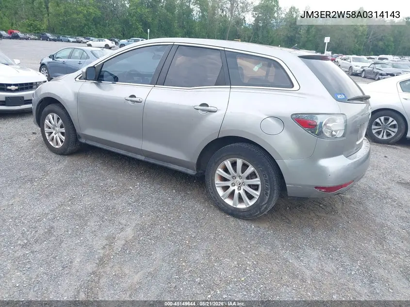 2010 Mazda Cx-7 I Sv VIN: JM3ER2W58A0314143 Lot: 45149644