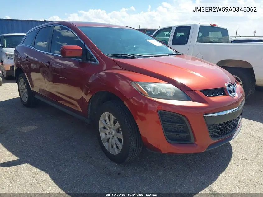 2010 Mazda Cx-7 I Sport VIN: JM3ER2W59A0345062 Lot: 45190100