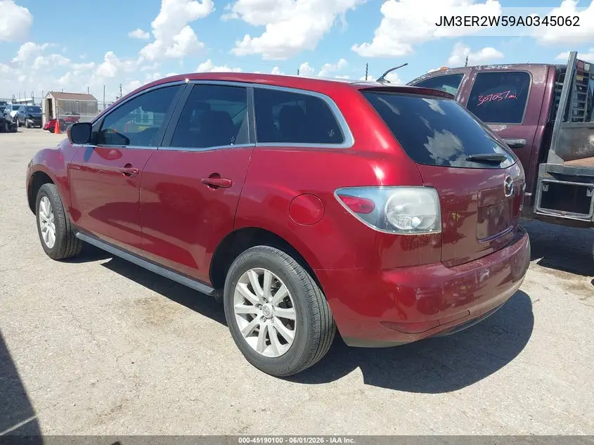 2010 Mazda Cx-7 I Sport VIN: JM3ER2W59A0345062 Lot: 45190100
