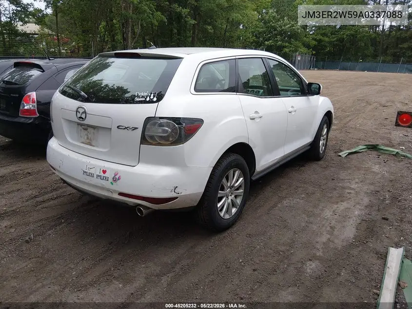 2010 Mazda Cx-7 I Sv VIN: JM3ER2W59A0337088 Lot: 45205232