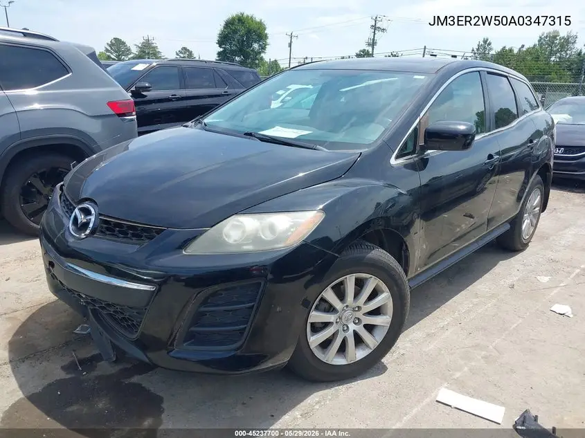 2010 Mazda Cx-7 I Sport VIN: JM3ER2W50A0347315 Lot: 45237700