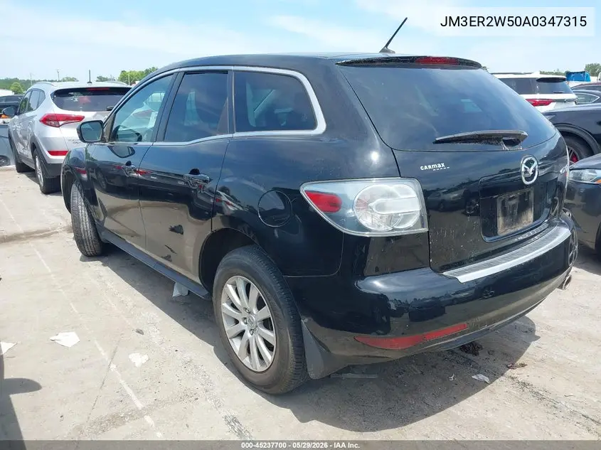 2010 Mazda Cx-7 I Sport VIN: JM3ER2W50A0347315 Lot: 45237700