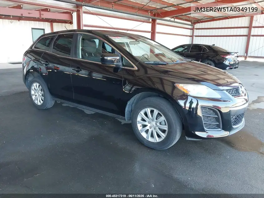 2010 Mazda Cx-7 I Sport VIN: JM3ER2W51A0349199 Lot: 45317319
